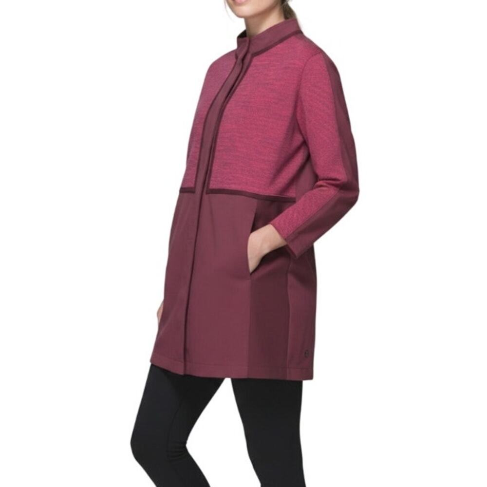 LULULEMON Cocoon Car Coat Sz XS Bramble Rust Berry Everyday Comfort Lifestyle